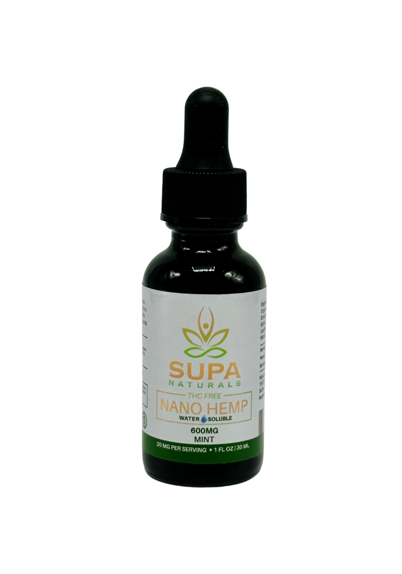 THC-Free Water Soluble CBD 600mg Mint