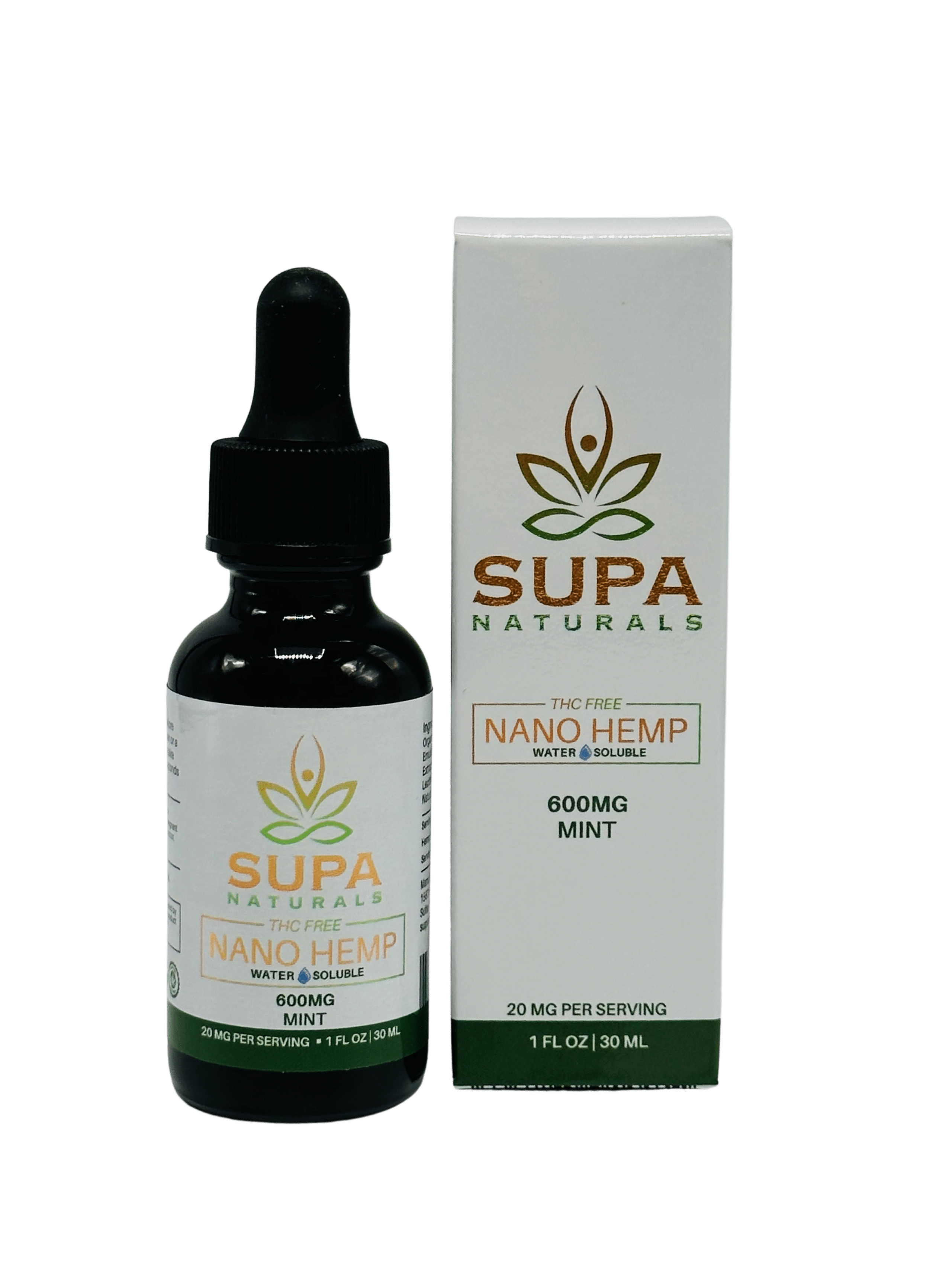 THC-Free Water Soluble CBD 600mg Mint