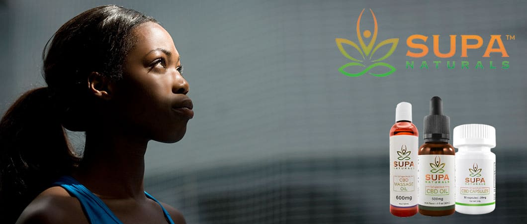 athlete woman thinking if she will use cbd