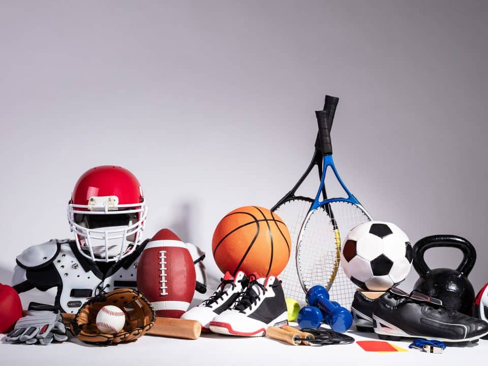 different sports equipment symbolizing variety of sports featured image