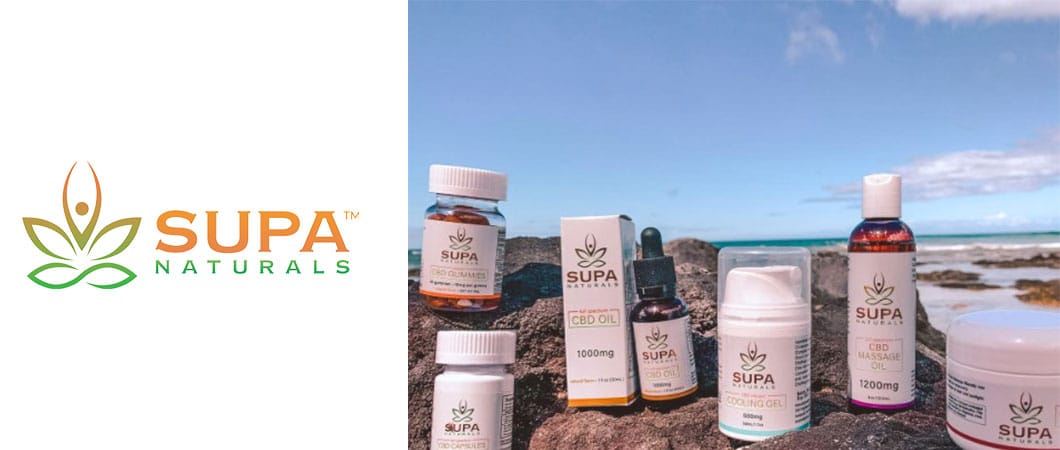 supa naturals products and its logo