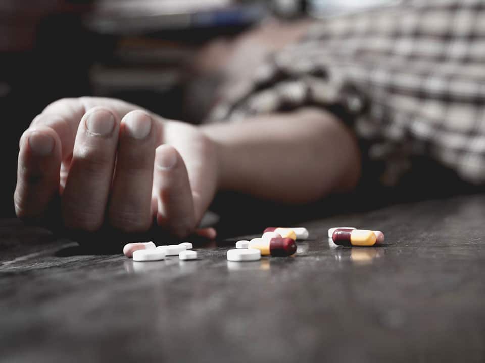 man overdosed