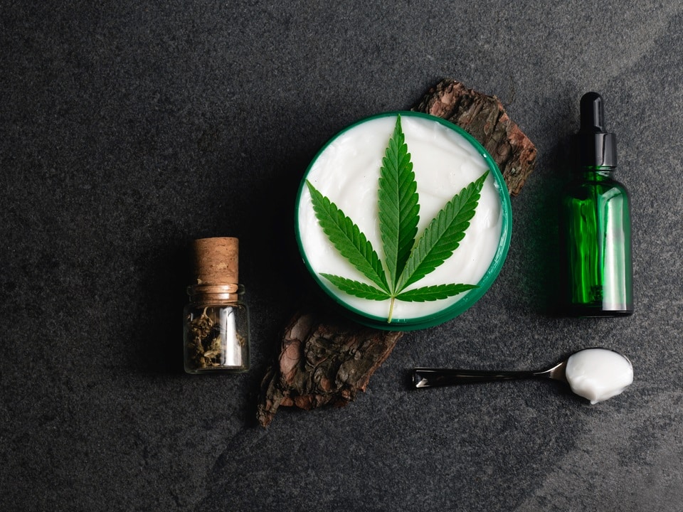 different types of cbd products in one picture