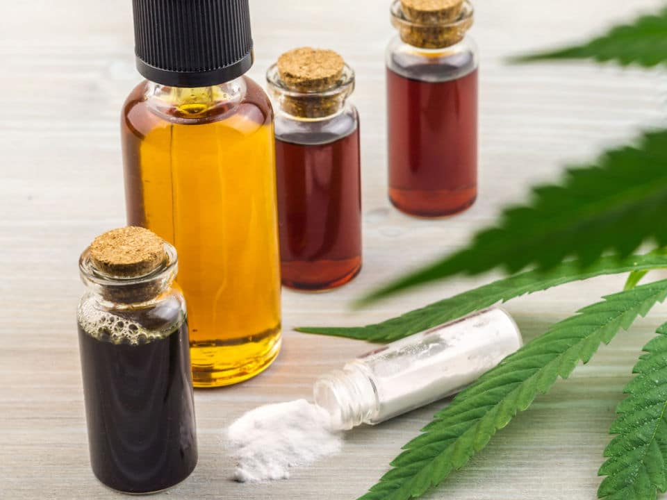 full spectrum and broad spectrum cbd oils with cbd isolate