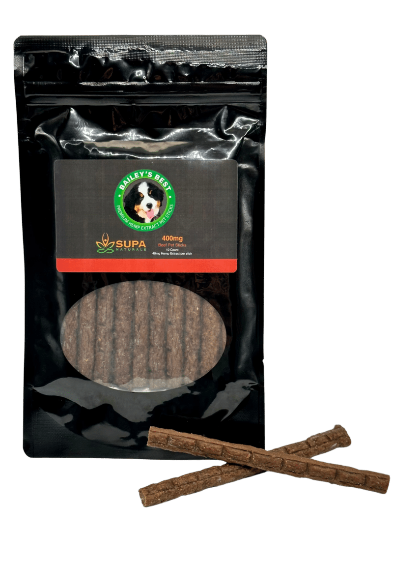 THC-free Pet Sticks Beef (40mg) - 10ct
